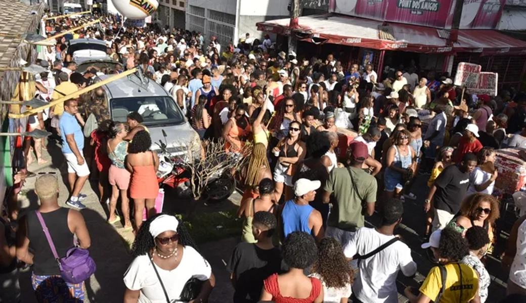 Caminhada da Liberdade, saindo do Curuzu rumo ao Terreiro de Jesus - Foto: Jose Simões / Ag. A Tarde - 20.11.24